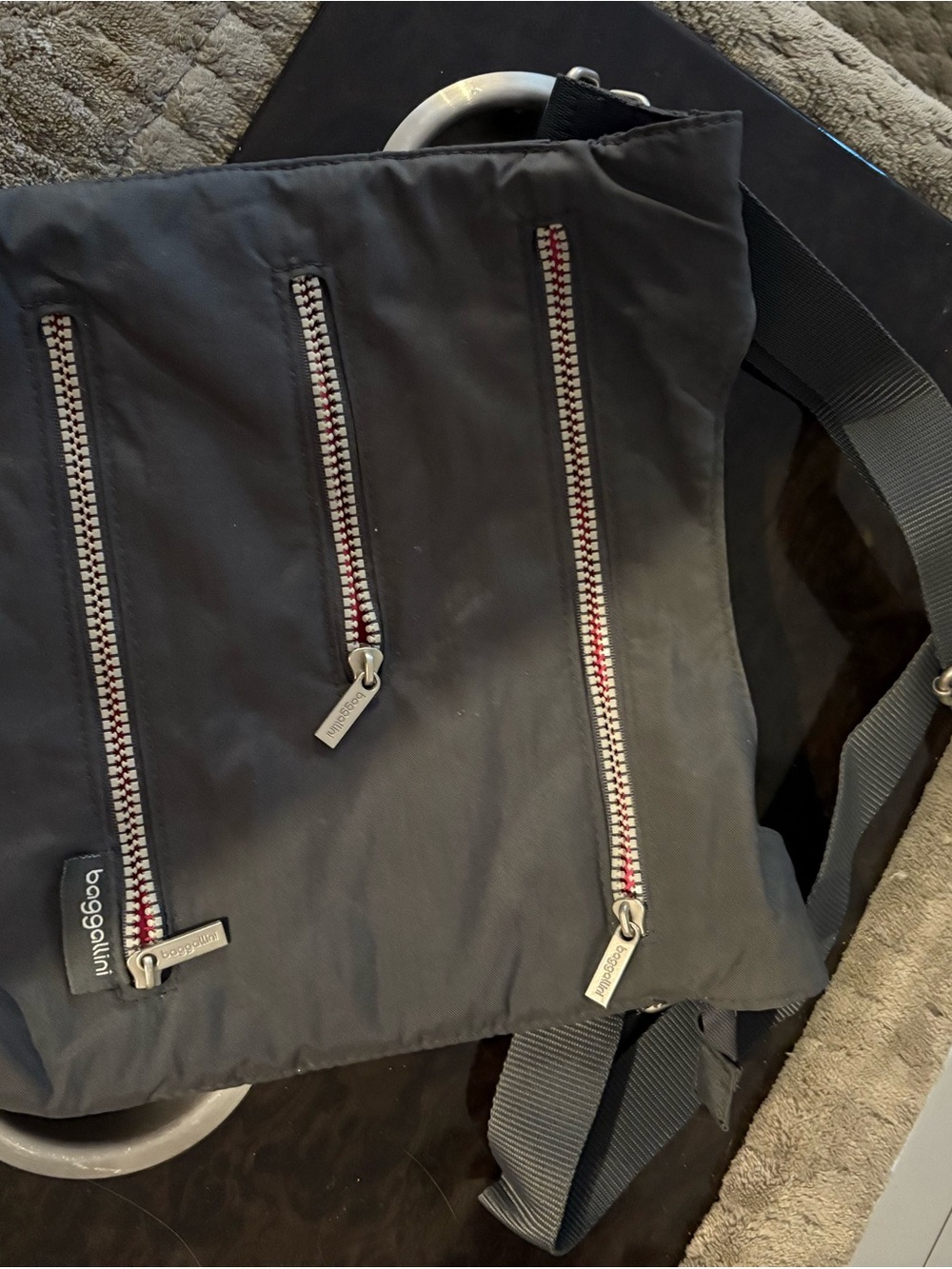 Bargain gray crossbody